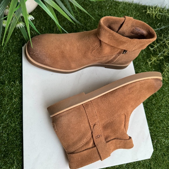 UGG JOSEFENE Cuff Chestnut winter boots size 9 - Picture 5 of 11